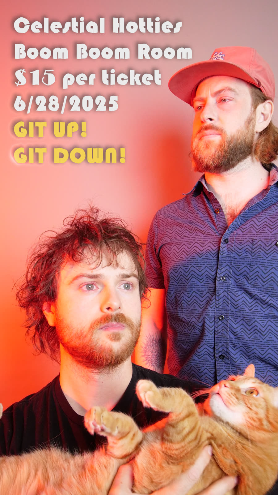 Celestial Hotties at the Boom Boom Room, June 28 2025. Git up! Git down!